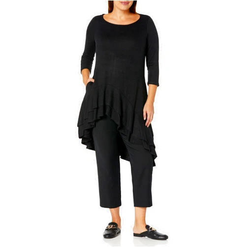 Zim and Zoe Women's Zim&Zoe Plus Size Tunic Mallory Hacci