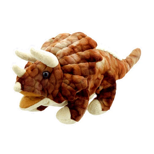 The Puppet Company Baby Triceratops Dinosaur Hand Puppet