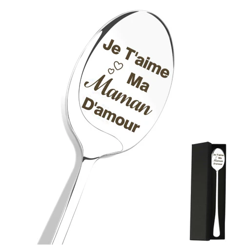 Cadeau Maman,Cadeau Maman Original,Cadeaux D'anniversaire Pour Maman,Cadeau Pour Future Maman,Cadeau Belle Mere,Cadeau Des Meres,Cadeau Fête Des Meres,Cadeau Noel Maman,Cuillère Pour Meilleur Maman