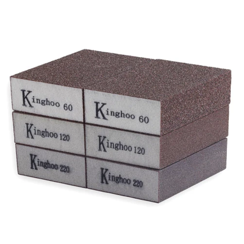 ALAHUGYEF Sanding Blocks, 6pcs Sanding Sponges, Sandpaper Sponge for Wood Furniture Metal Paint Drywall Sandpaper Blocks in 60 120 220 Grit Coarse/Medium/Fine Grit Wet Dry Sanding Sand Paper Brick