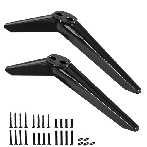 Yaotieci TV Legs Only for Onn 100012587 100012589 100012590 10012586 100012585 100097811 100007147 100018254 TV, Not for Other TV Models, TV Stand for Onn Roku TV Stand Legs with Screws Set