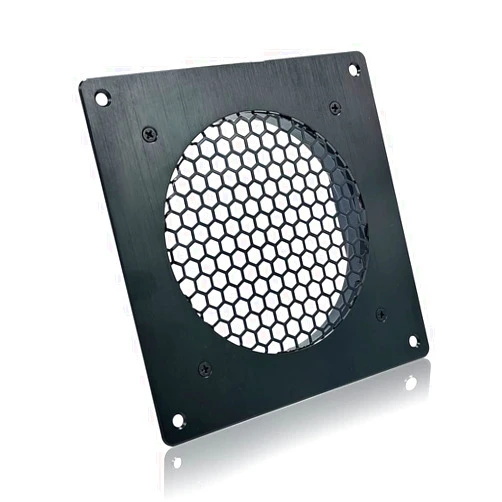 SCCCF 120MM ventilation mesh for cabinet AV electronic cabinet PC computers, also includes a kit to install an 120mm fan.