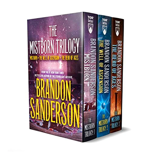Brandon Sanderson Mistborn Boxed Set I: Mistborn, The Well of Ascension, The Hero of Ages