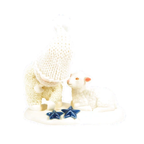 Department 56 Snowbabies Midnight Clear Finding Fallen Stars Figurine, 2.76 Inch, Multicolor