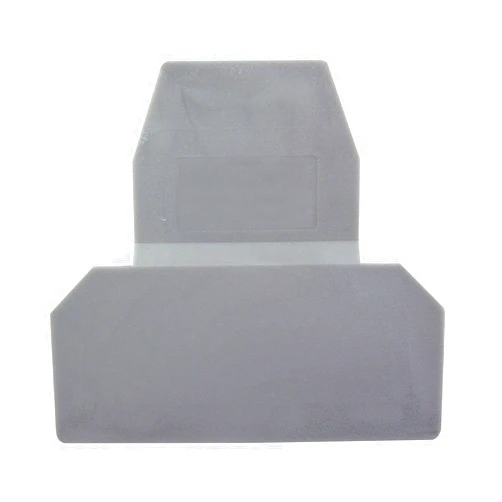 Automation Systems Interconnect ASI ASIDUKK35 End Cover for ASIUKK5 2-Level DIN Rail Terminal Blocks (Pack of 25)