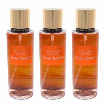 Victoria's Secret Victorias Secret Amber Romance Fragrance Mist Women 8.4 oz Pack of 3