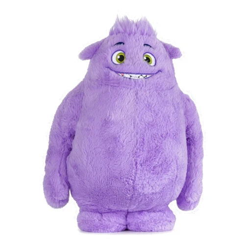 Jay Franco IF Imaginary Friends Blue Plush Pillow Buddy - Super Soft Purple Fuzzy Character Pillow - Polyester Microfiber, 16 Inches