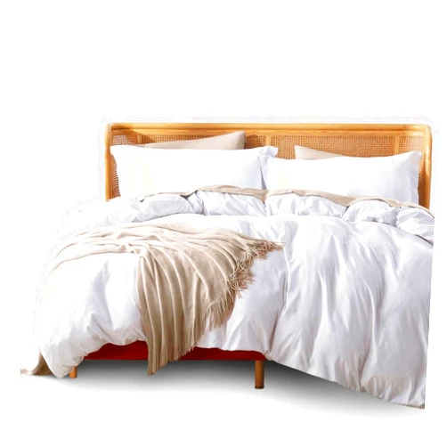 Nestl Twin Duvet Cover Set - Soft Double Brushed White Duvet Cover Twin/Twin XL, 2 Piece, with Button Closure, 1 Duvet Cover 68x90 inches and 1 Pillow Sham