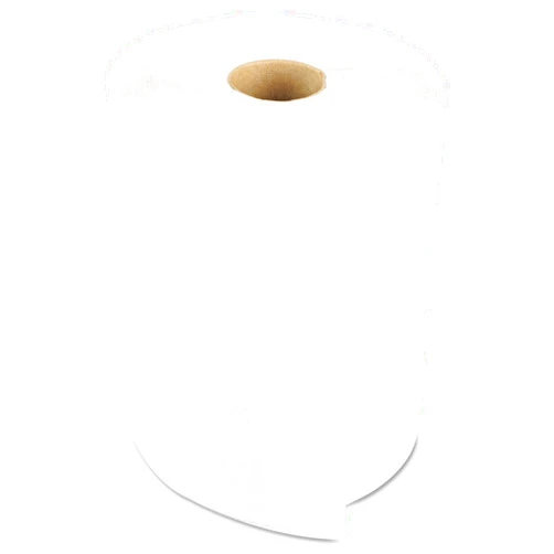 Boardwalk 6250 Hardwound Paper Towels, Nonperforated 1-Ply White, 350 ft (Case of 12 Rolls)