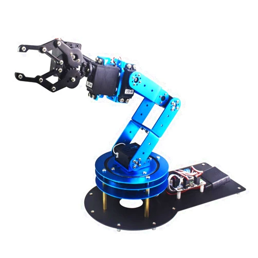 LewanSoul Robotic Arm Kit 6DOF Programming Robot Arm with 5 Servo, Handle, Mechanical Claw and More, PC Software APP Control with Tutorial