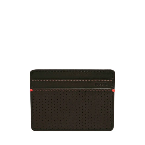 Fossil Men's Sport Tourer Card Case, Black