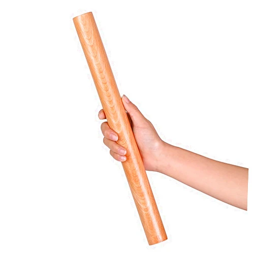 POQOD French Rolling Pin Roller (12 Inches) for Baking Pizza, Pie, Cookie Dough Roller