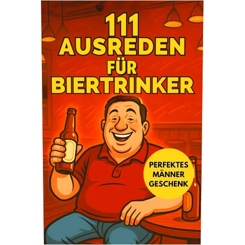 German Edition by Frank Weber (Author) 111 Ausreden für Biertrinker: PERFEKTES MÄNNERGESCHENK - Das ideale Biergeschenk für Männer – witzig, originell & perfekt zum Geburtstag (German Edition)