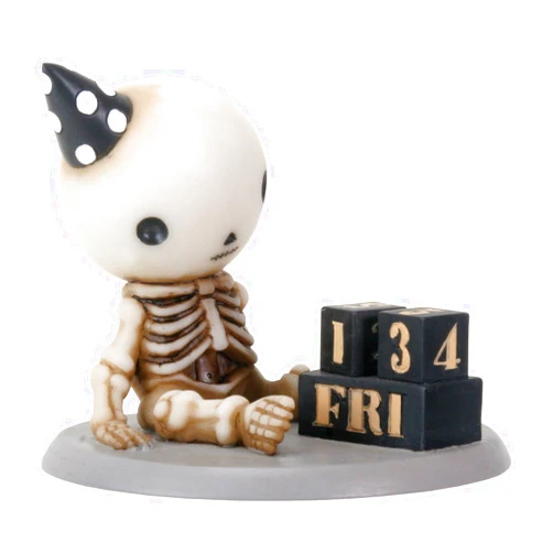 SUMMIT COLLECTION Luckyz The Misfortunate Skeleton Celebrates His Birthday