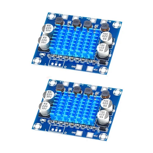 HiLetgo 2pcs TPA3110 Digital Stereo Audio Amplifier Board XH-A232 AMP 30W+30W 2.0 Channel Amplifier Board DC 8-26V 3A