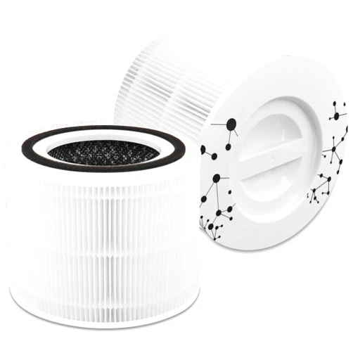 LOriom 2 Pack 240 True HEPA 14 Replacement Filter Compatible with 240 A-ir Cleaner Purifier, 3-in-1 HP-14 Filter Replacement with Activated Carbon Filter,Fit For Pur-oair HEPA 14 Air Purifier