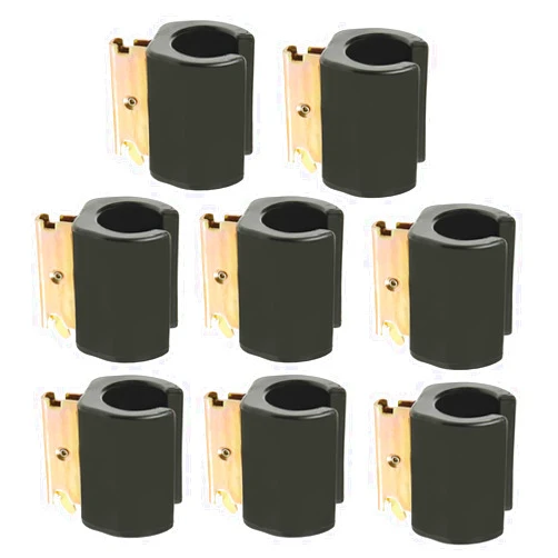 Mytee Products (8 Pack) E Track Tool Holders | E Track Accessories to Keep Shovels, Broom, Rakes, Tools in Enclosed Trailers, Trucks & Warehouses
