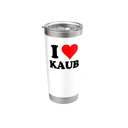 Deutschland Cities Towns Merch Tees And Stuff I Heart Kaub Germany Love German Souvenir Item Stainless Steel Insulated Tumbler
