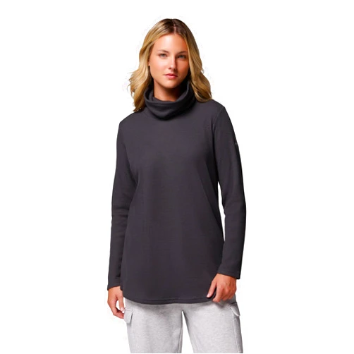 Columbia womens Holly Hideaway Waffle Cowl Neck Pullover