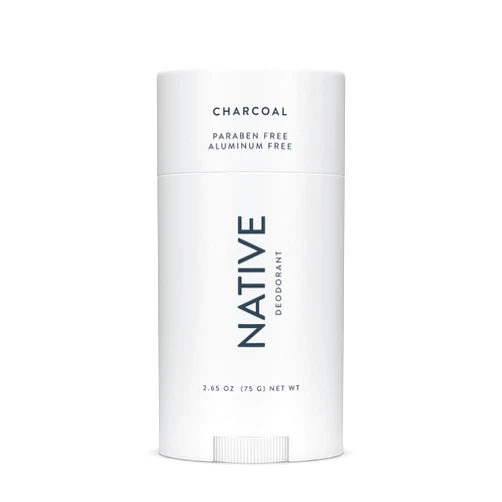 Native Deodorant | Natural Deodorant for Men, Aluminum Free with Baking Soda, Probiotics, Coconut Oil and Shea Butter | Charcoal