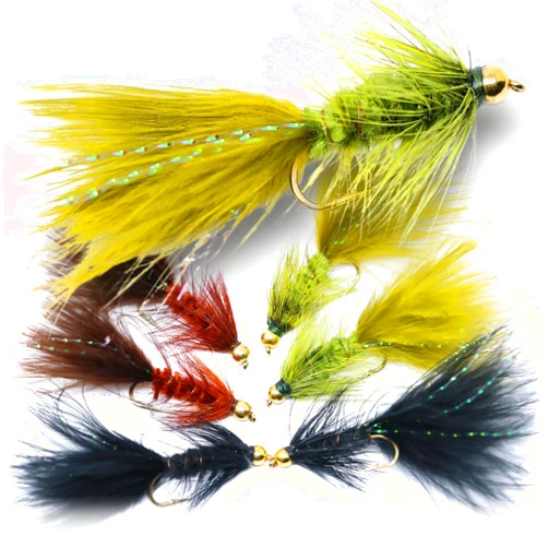 The Fly Crate Woolly Bugger Flies for Trout Fly Fishing Assortment - Streamer Fly Fishing Flies