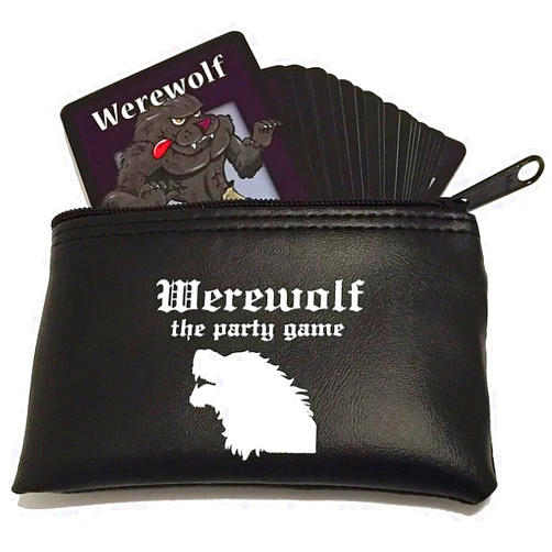 Apostrophe Games Werewolf The Party Game – 42 Role Cards, for 7 to 30 Players – Game Night, for Adults and Teens – Interactive Board Game