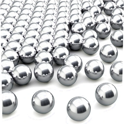 PAGOW 125PCS Paint Mixing Balls Nail Polish 316 Stainless Steel Bearing Balls, 4mm/apr. 0.16”