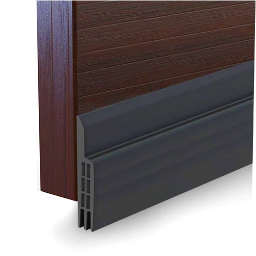 Suptikes Door Draft Stopper Under Door Seal for Exterior/Interior Doors, Door Sweep Strip Under Door Draft Blocker, Soundproof Door Bottom Weather Stripping, 2 Inch W x 39 Inch L, Black