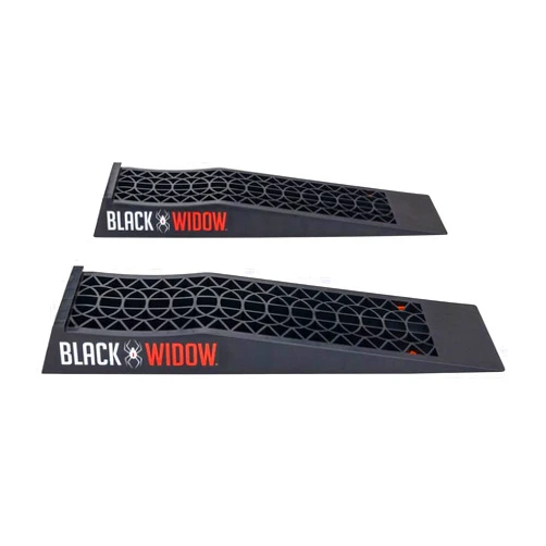 Rage Powersports Discount Ramps Low Profile Plastic Car Service Ramps - 2 Pack