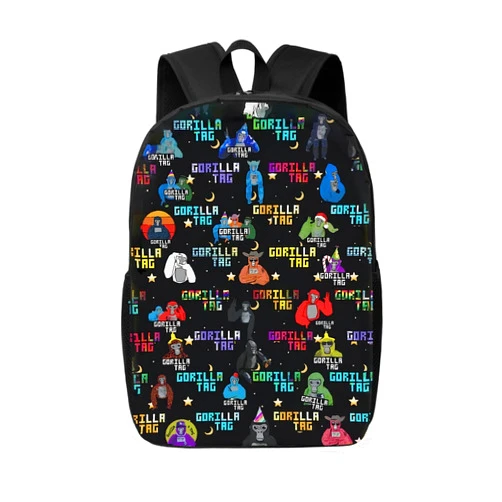 Generic 17Inch Gorilla Backpack Tag Travel Laptop Daypack Big Capacity Travel Backpacks Fashion Durable Back Pack