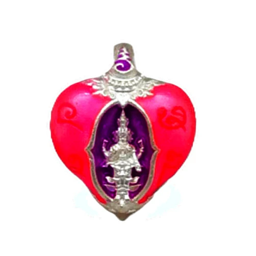 Generic Thai Amulet Huachai Phra Trimurati Heart of the Trimurti Pendant Love Mahasaneah Love Attraction Archan Subin Na Thong