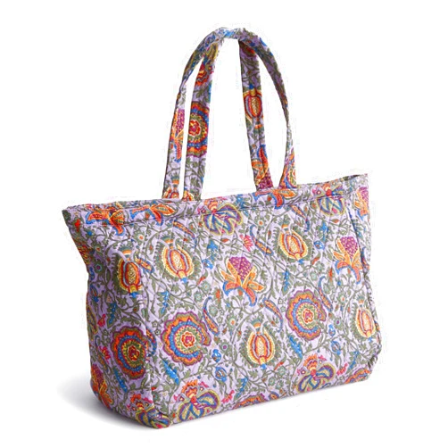 Vera Bradley womens Premium Cotton Knollton Travel Tote Bag