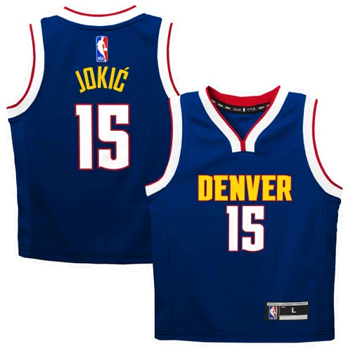 Outerstuff Nikola Jokic Denver Nuggets Toddler 2-4 Navy Icon Edition Player Jersey