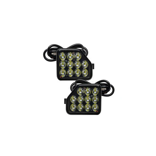 ORACLE Lighting 5874-504 Rear Bumper LED Reverse Lights fits 2018 2024 Wrangler JL - Over 1000+ Lumens, Clean Design with OE Fitment