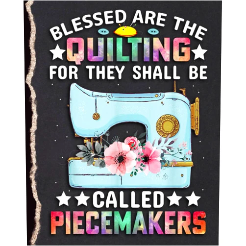 Reyes Press Quilting Blessed Are The Quilters Called Piecemakers Composition Book