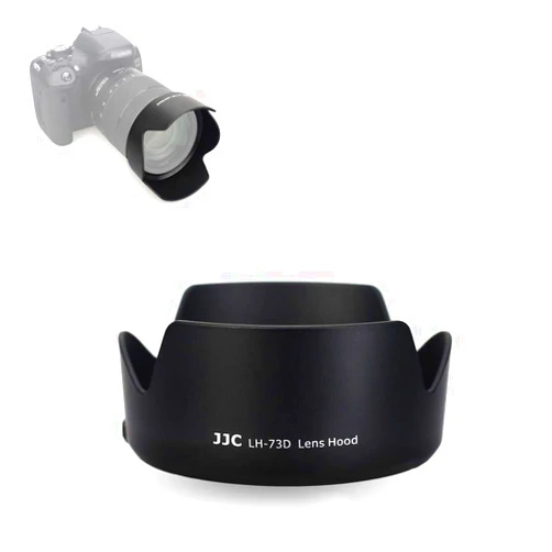 JJC EW-73D Bayonet Lens Hood Shade for Canon EF-S 18-135mm f/3.5-5.6 is USM Lens on Canon EOS 90D 80D 77D 60D for Canon RF 24-105mm F4-7.1 is STM Lens on Canon EOS R6 RP R Camera