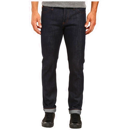 The Unbranded Brand Men's UB121 Skinny Indigo Selvedge Jean