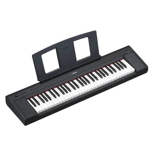Yamaha 61-Key Piaggero Ultra-Portable Digital Piano, Black (NP15B)