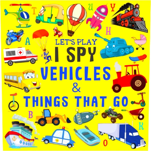 By Nualler Casbow (Author) Let's Play I Spy Vehicles & Things That Go: A Fun Activity and Guessing Game for Kids Ages 2-5, Interactive Picture Book for Toddlers, Children and Preschoolers (Children's Books I Spy)