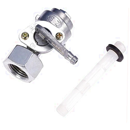 Hoypeyfiy Gasoline Generator Shut Off Valve Gas Tank Pump Petcock Fuel Switch Replacement (16mm x 1.5mm)