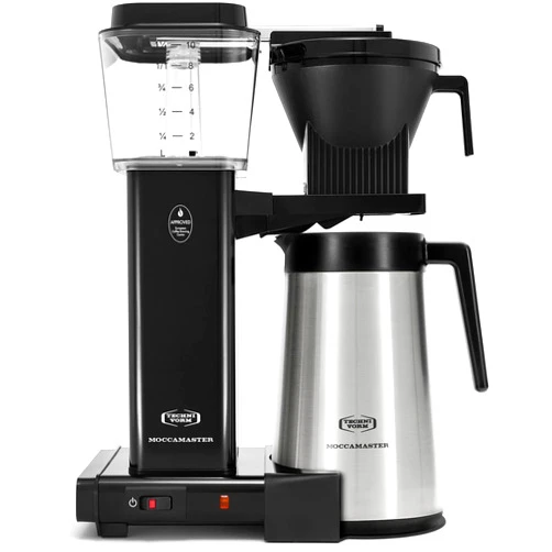Technivorm Moccamaster 79314 KBGT thermal Carafe 10-Cup Coffee Maker 40 Ounce, Black 1.25l
