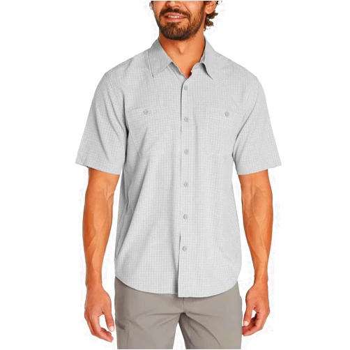 Orvis Men's UPF 30 Relaxed Fit Quick-Dry Short Sleeve Woven
