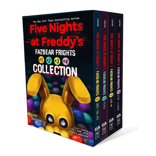 Scott Cawthon,Elley Cooper,Carly Anne West,Andrea Waggener,Kelly Parra Fazbear Frights Four Book Box Set: An AFK Book Series (Five Nights At Freddy's)
