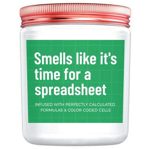 MOTVZC Funny Excel Spreadsheet Coworker Gift - Humor Accountant Gift, Secretary Day & International Administrative Professionals Day Gifts, Boss's Day Gifts