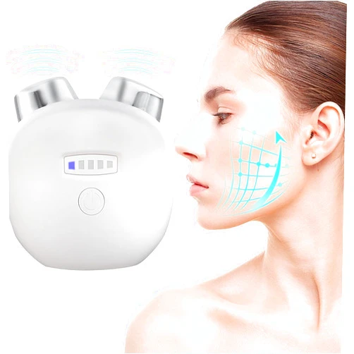 Maxboss Microcurrent Facial Device, Intelligent Microsculpt Device for Face, Double Chin Reducer Machine, Anti-Aging, Face Lifting and Skin Tightening, USB Mini Rechargeable Face Sculpting Tool