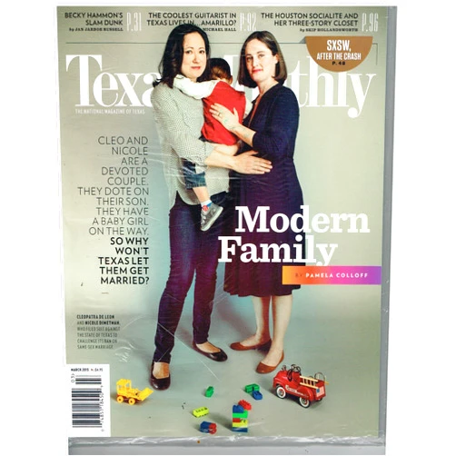 By Contributing Editors (Author) TEXAS MONTHLY (Mar 2015) Modern Family : Cleo & Nicole
