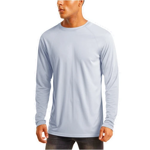MAGCOMSEN Men's Long Sleeve Shirts UPF 50+ UV Sun Protection Athletic Shirts for Hiking Running Workout Rash Guard