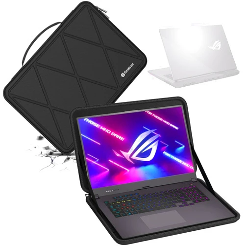 Smatree Hard EVA Protective Sleeve with Stand Compatible for 15.6 inch MSI Alpha 15 AMD Advantage Edition, MSI Bravo 15 B7E, Katana GF66/Katana 15/Sword 15 Laptop (MS98)