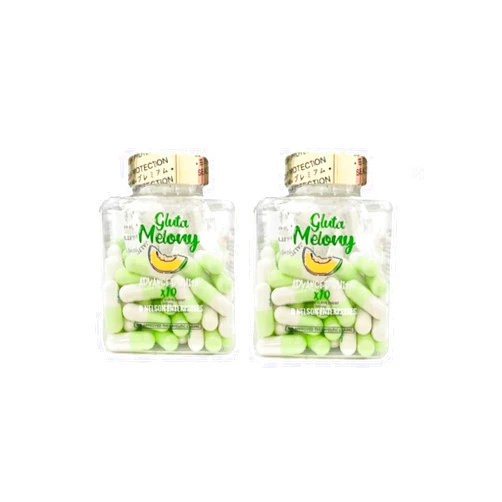 Generic 2 Bottles Gluta Melony Glutathione Capsules 60 Count