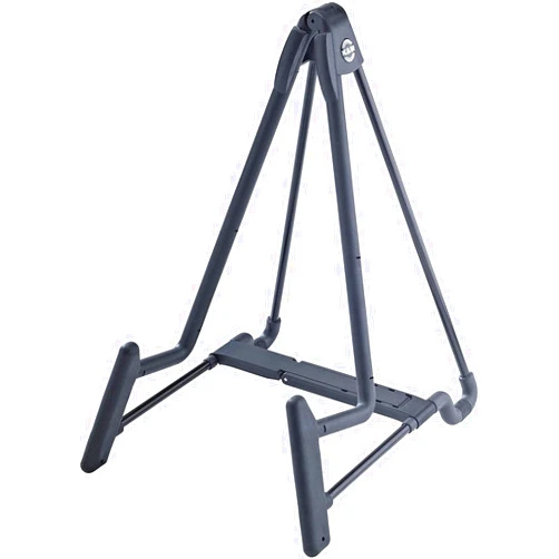 K&M König & Meyer 17581.014.55 Heli 2 Electric Folding A-Frame Guitar Stand for Electric Guitars | Adjustable and Collapsible | Sturdy and Durable Professional Choice | German Made Black